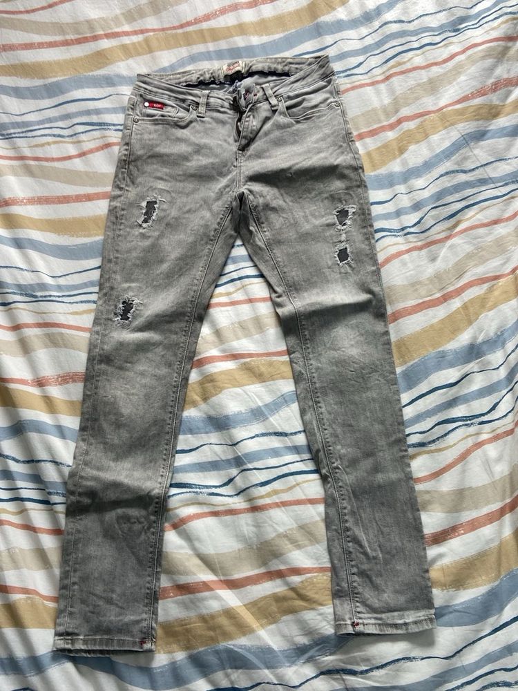 Lee Cooper ripped+skinny jeans-willing 2 negotiate