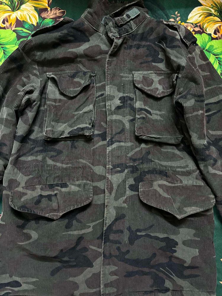 Army Print Jacket