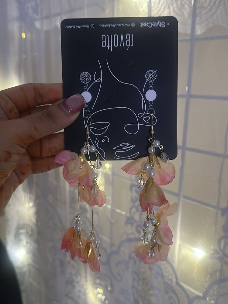 Floral Dangle Earrings