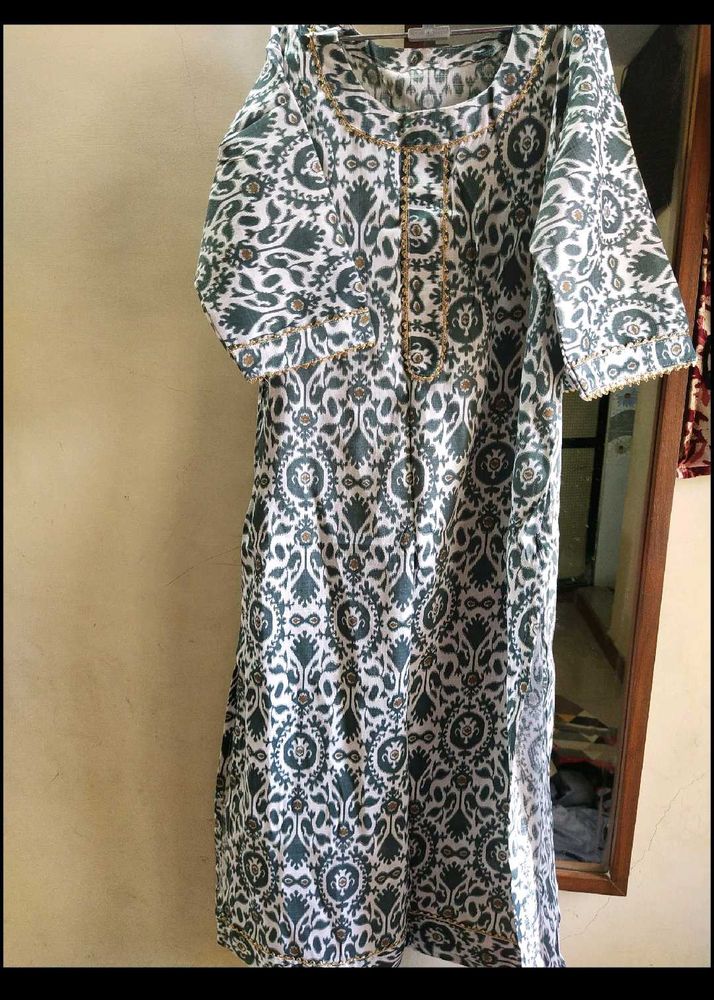 Elegant Printed Kurta