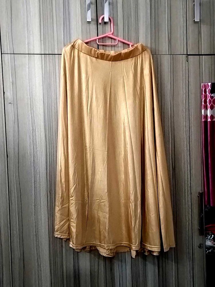 Elegant Gold Skirt