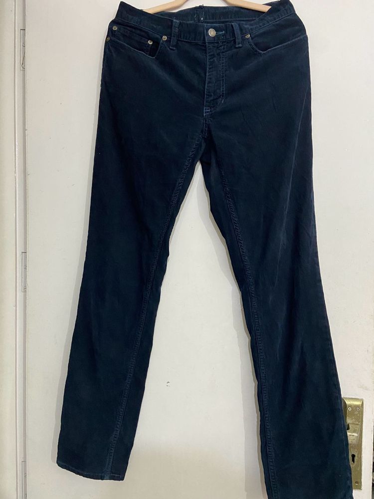 Ralph Lauren Dark Blue Corduroy Pants
