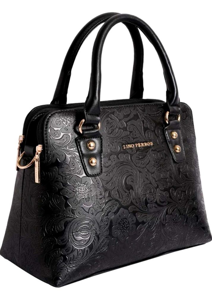 Lino Peross Black Handbag