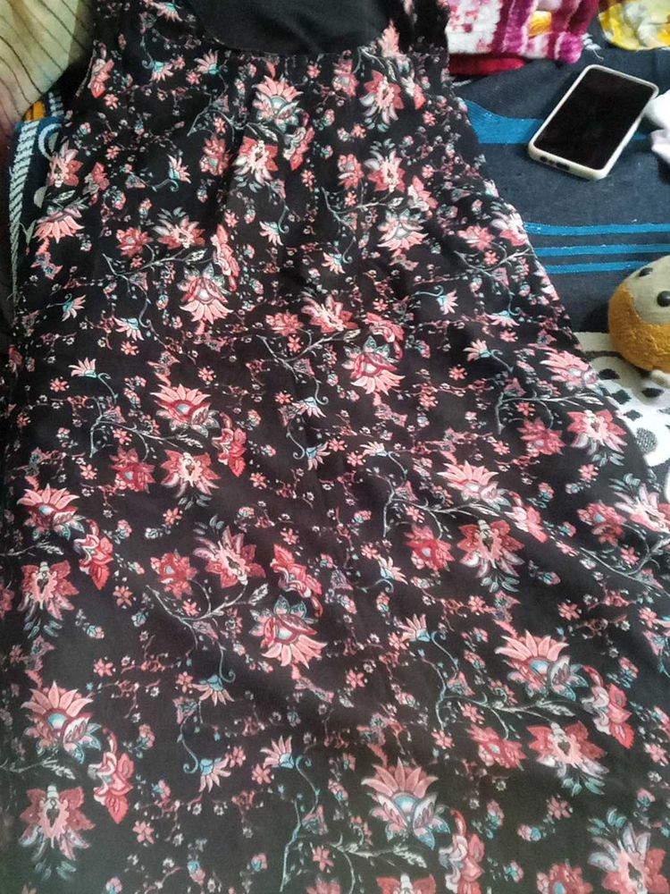 Floral Print Midi Dress