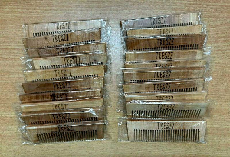 Set Of 20 Neem Wooden Comb | Brand New✨