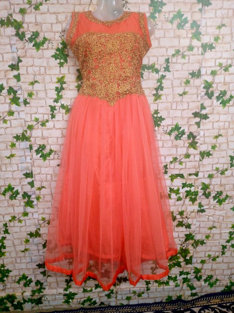 Beautiful Gown Bollywood Copy By Divya Bharti Cop