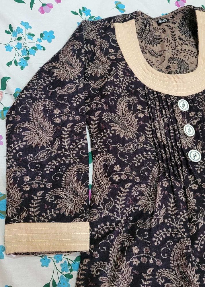 Paisley Print woollen Kurta 👌🏻