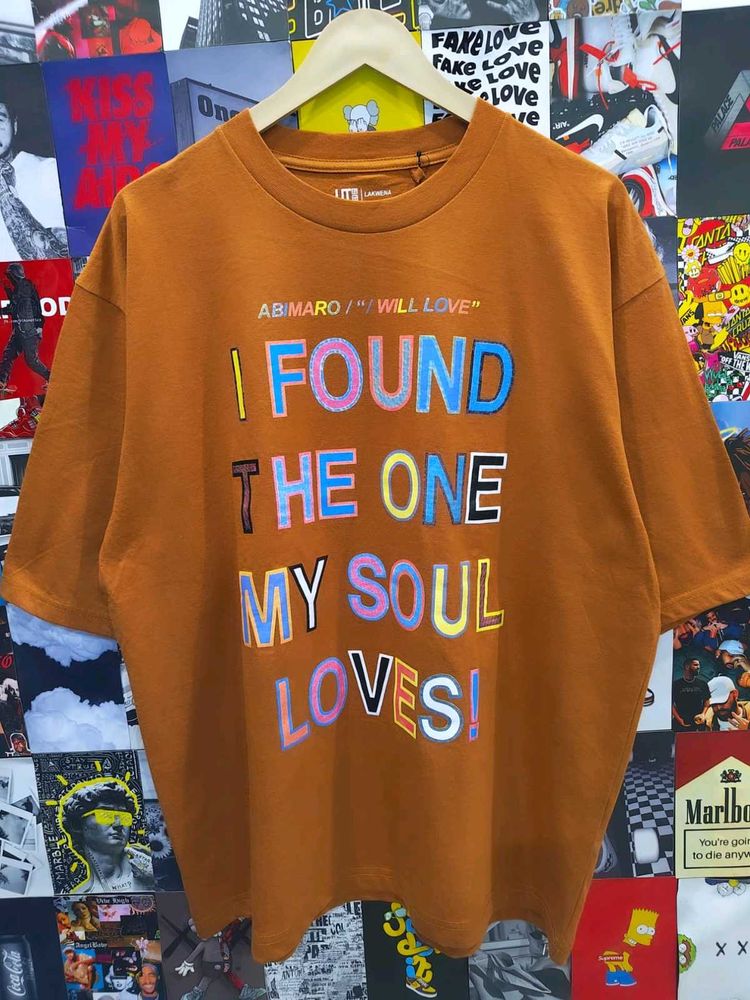 Uniqlo Unisex Oversize Backprinted Tee ❤️‍🔥
