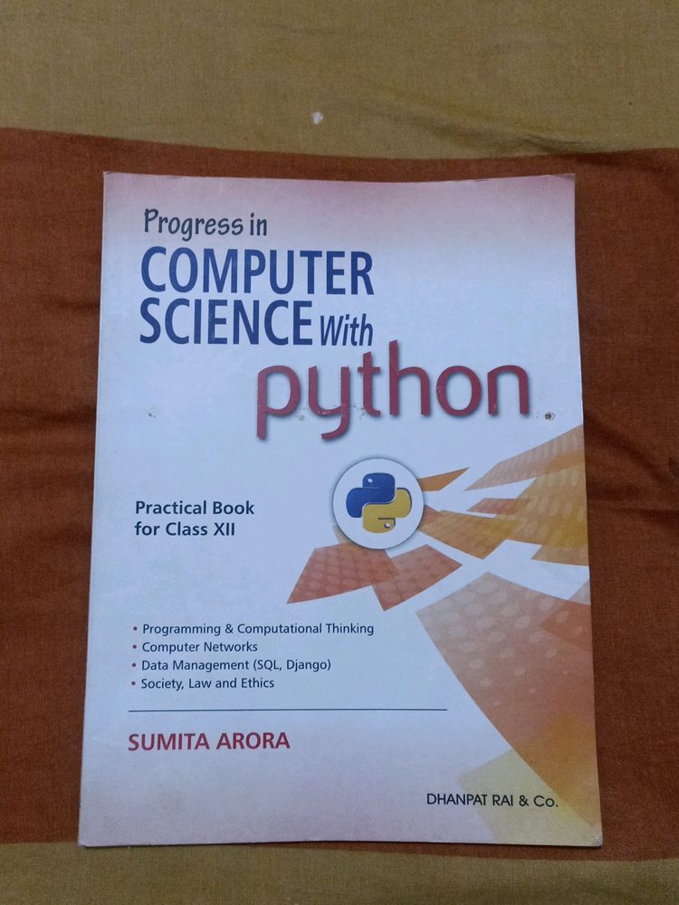 Progress In Computer Science With Python Class 12