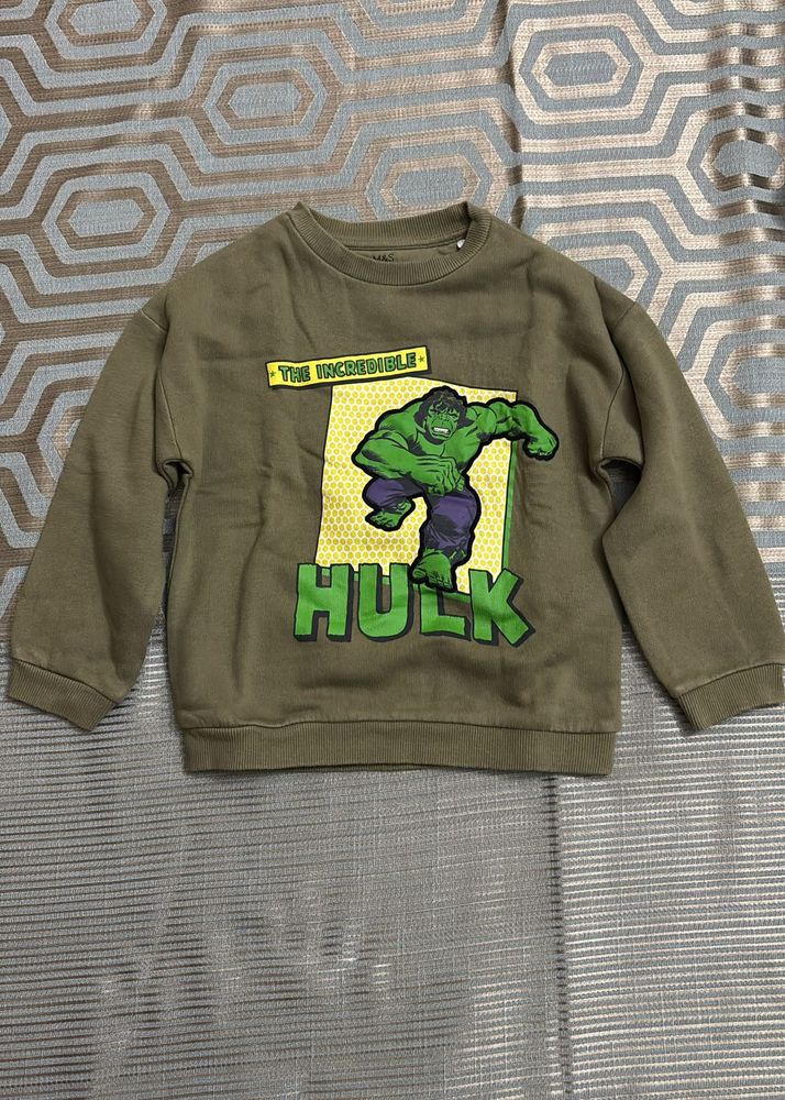 M&amp;S Hulk Graphic Sweatshirt