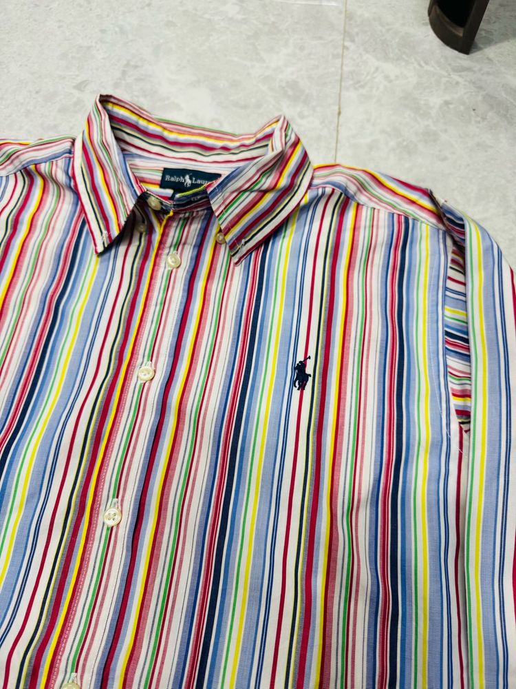 Ralph Lauren Multicolour Party Wear Shirt