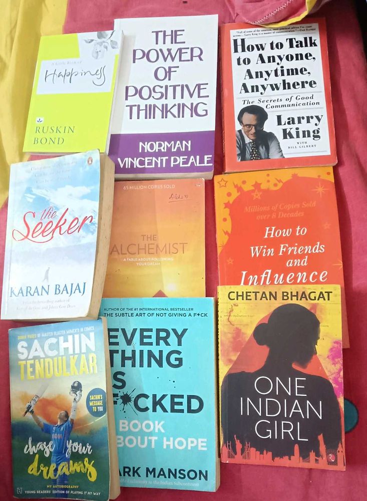 9 bestselling books