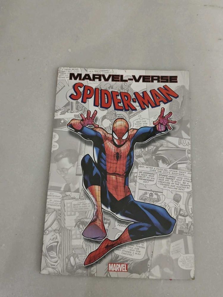 Spider-Man Marvel-Verse Comic (Coloured)
