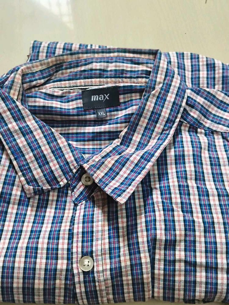 Men's Checked Long Sleeve Shirt