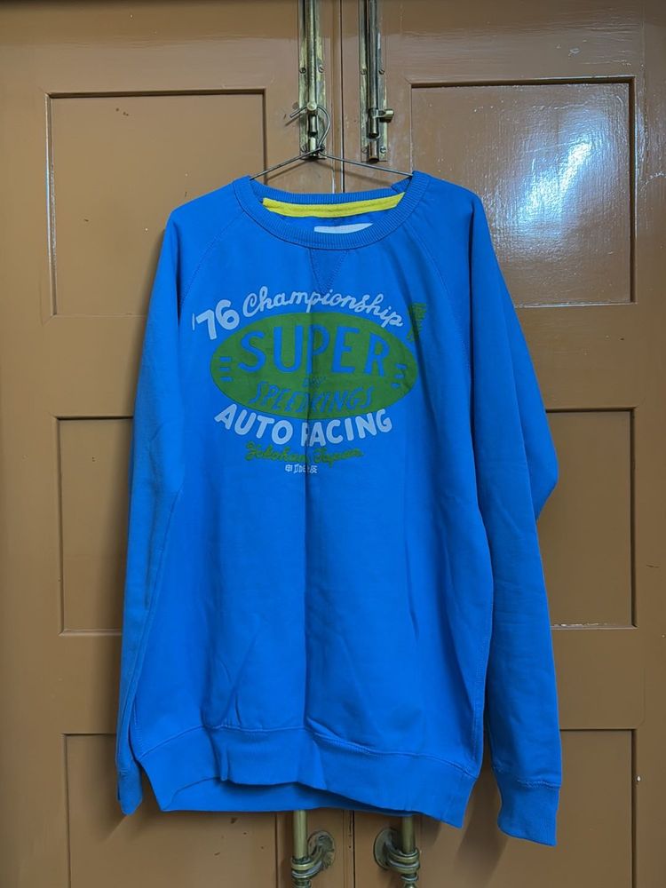 Unisex Blue Sweatshirt