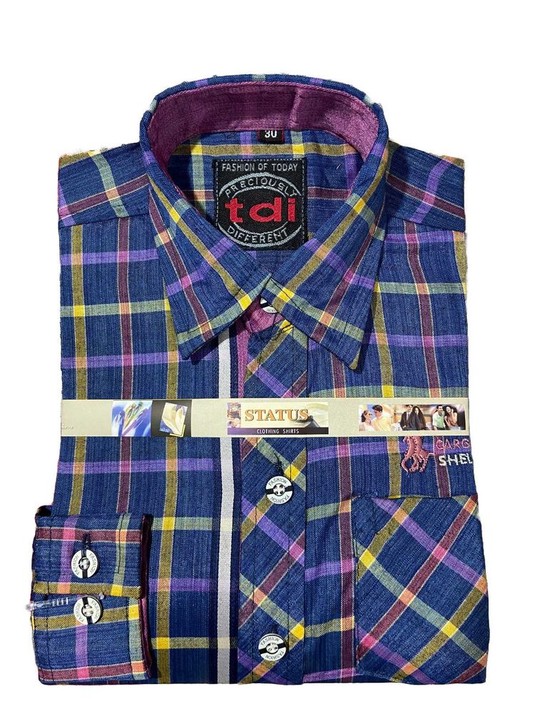 TDI Fashion Plaid Shirt