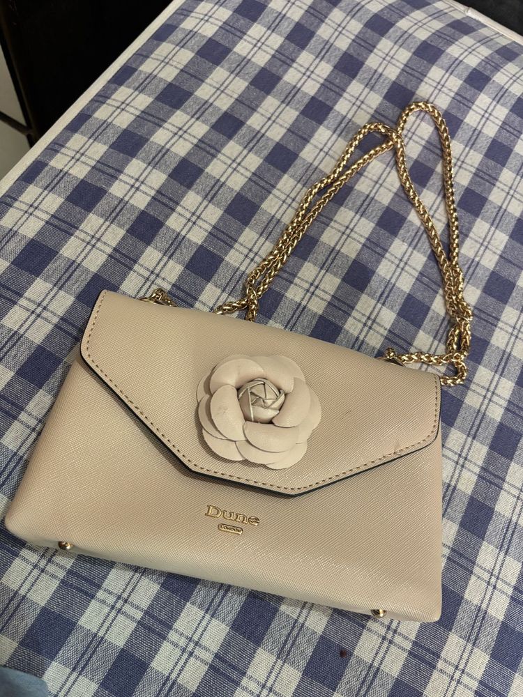 Dune London Blush Pink Floral Bag