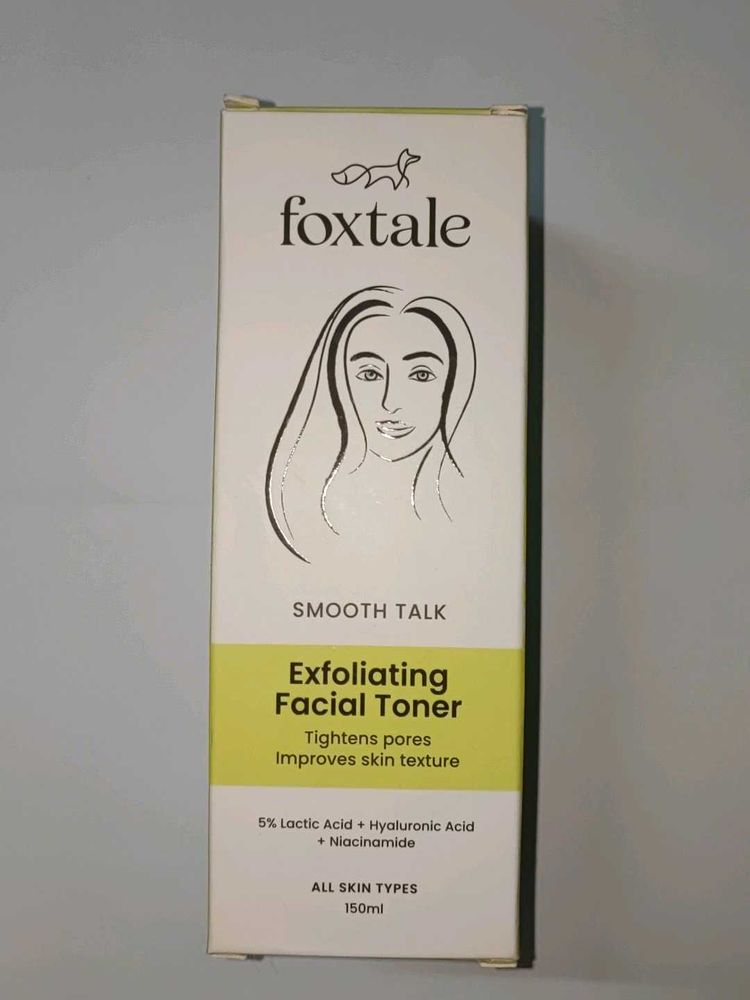 Foxtale Exfoliating Facial Toner