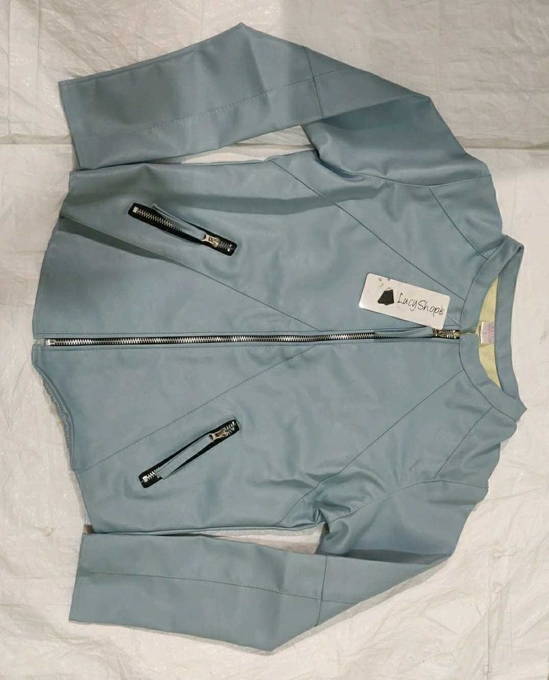 Stylish Light Blue Jacket