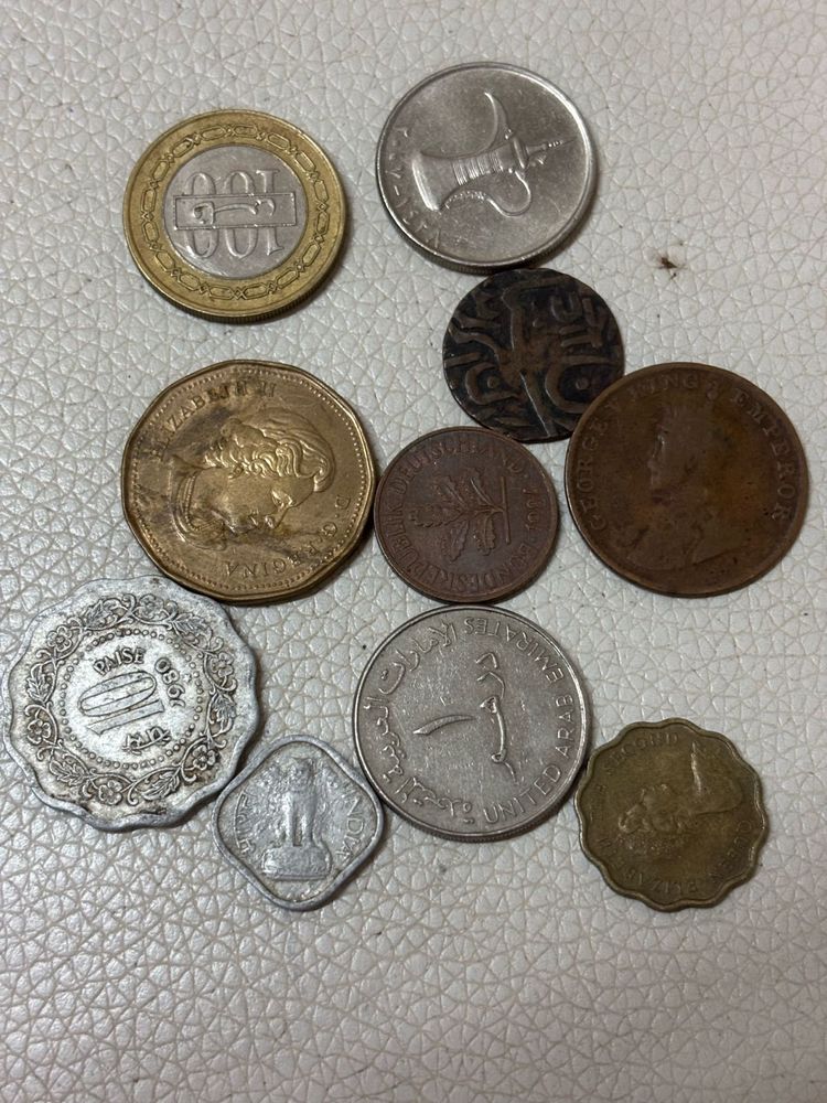 10 Differnt Coins