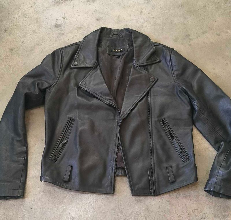 Leather Black Jacket