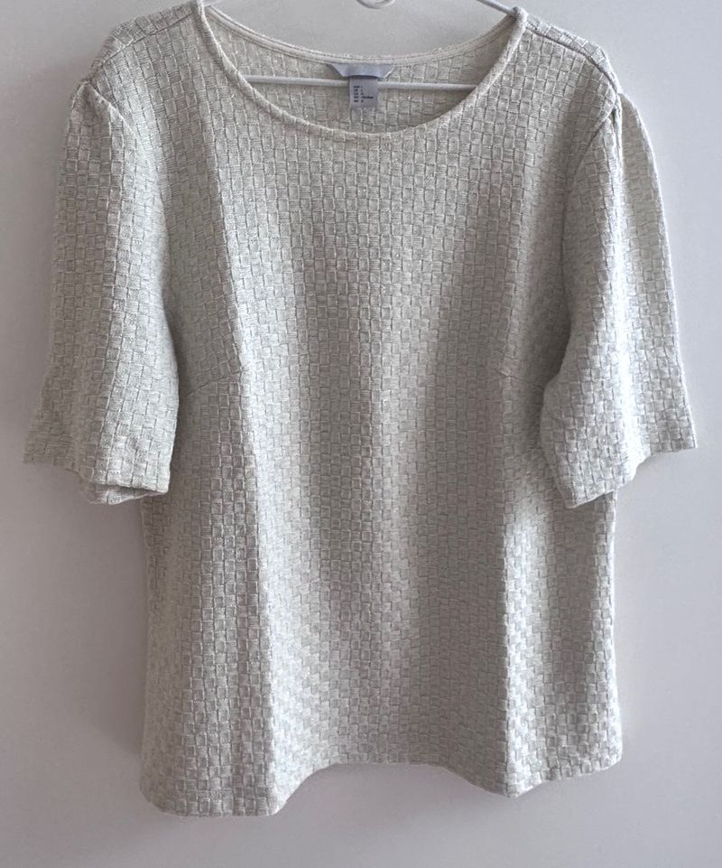 H&amp;M Textured Knit Top