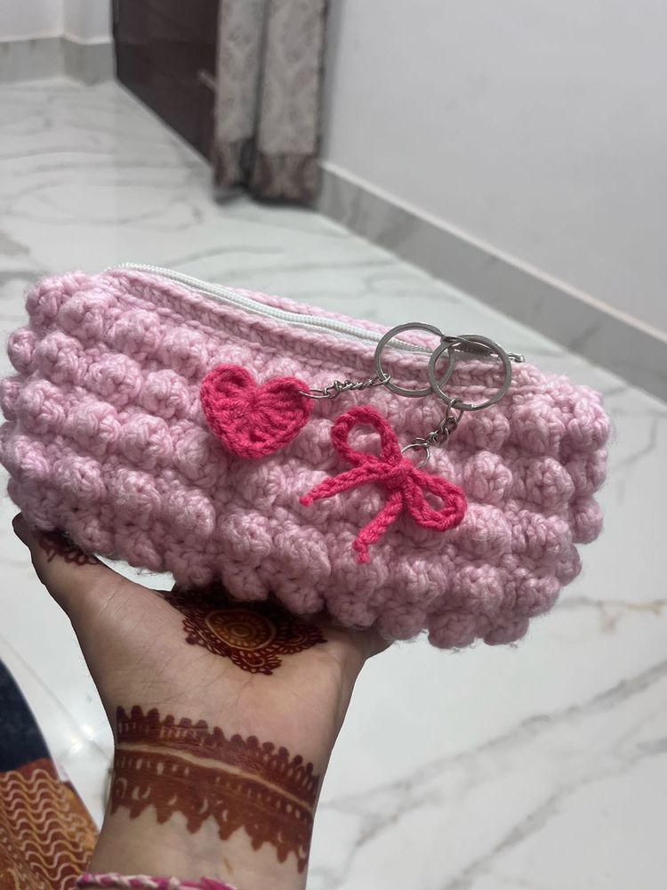 stationary + makeup pouch