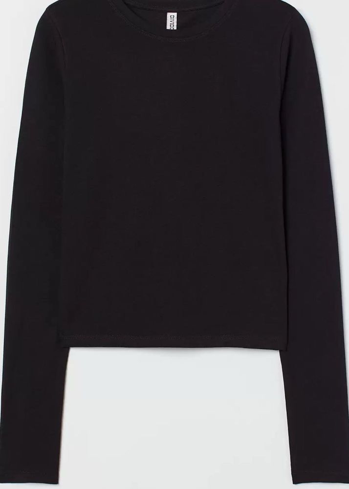 H&amp;M Black Long Sleeve Top