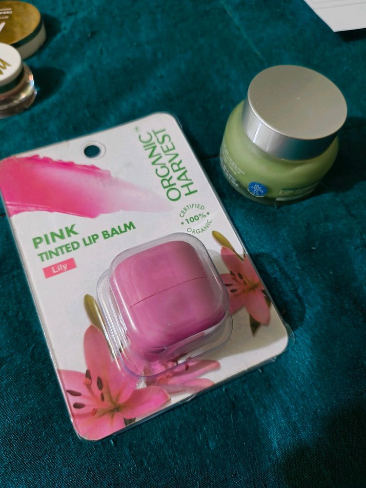FREE Lipscrub Organic Harvest Pink Tinted Lip Balm