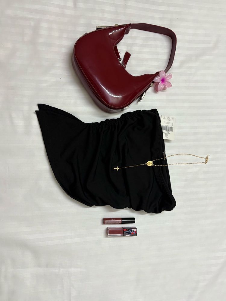 ruched tube top