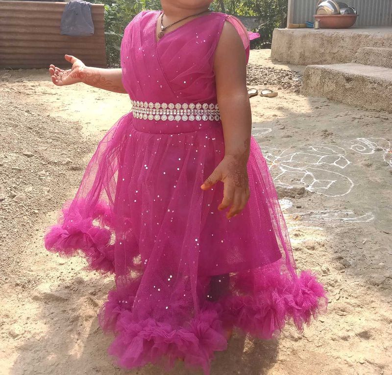 Cute Pink Party Dress