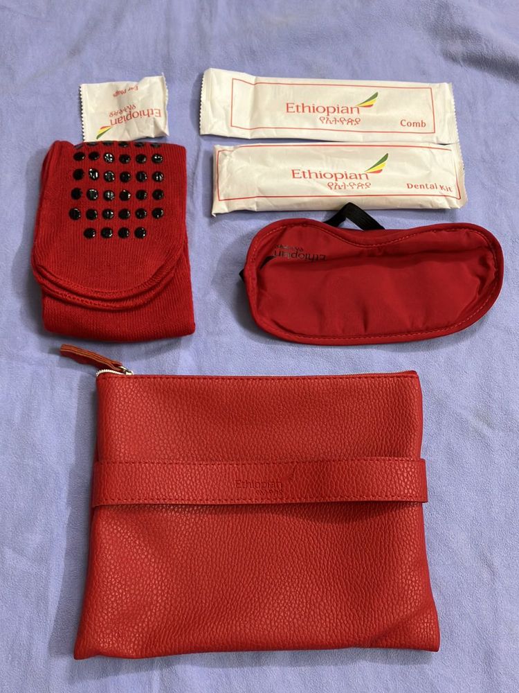 Ethiopian Airline Amenity Kit