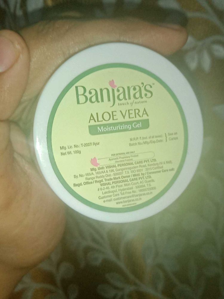 Banjara&#39;s Aloe Vera Gel
