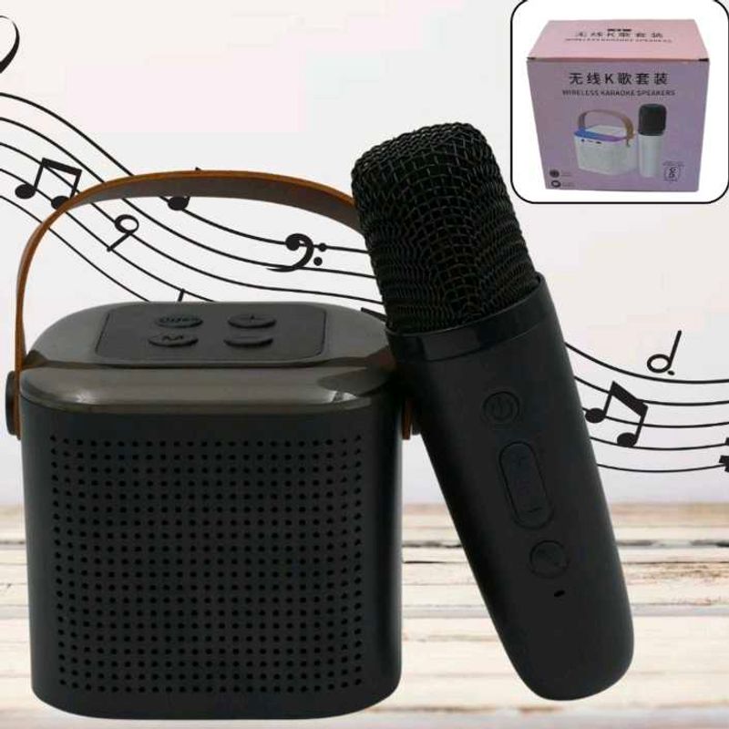 Wireless Karaoke Microphone &amp; Speaker Set