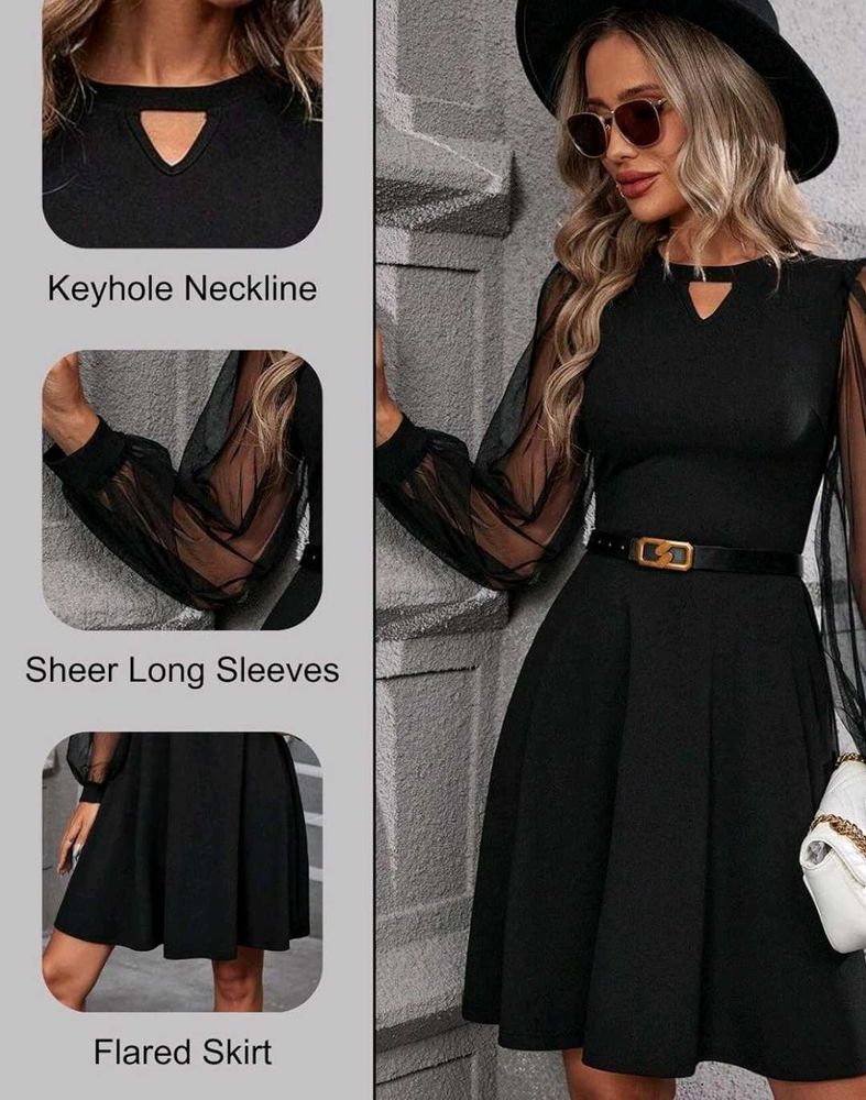 Chic Black Mini Dress