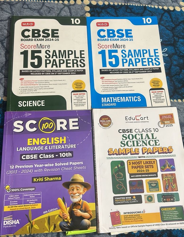 Class 10th Sample Papers 2024-25