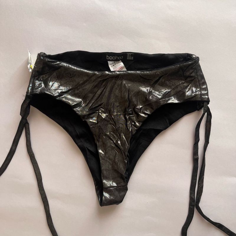 Boohoo Black Bikini Bottoms