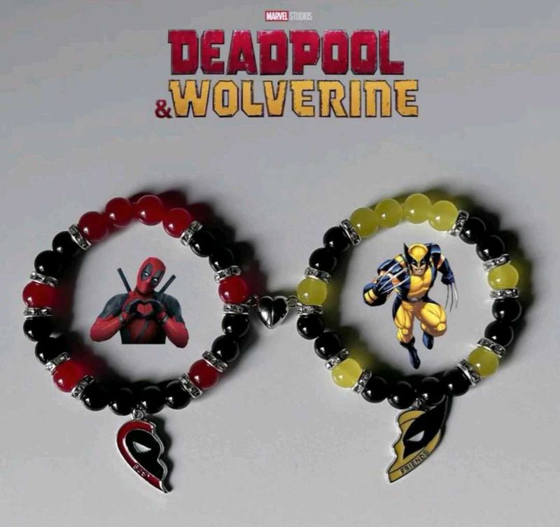 Wolverine &amp; Deadpool Bracelet