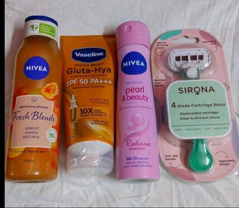 Nivea &amp; Vaseline Beauty Set