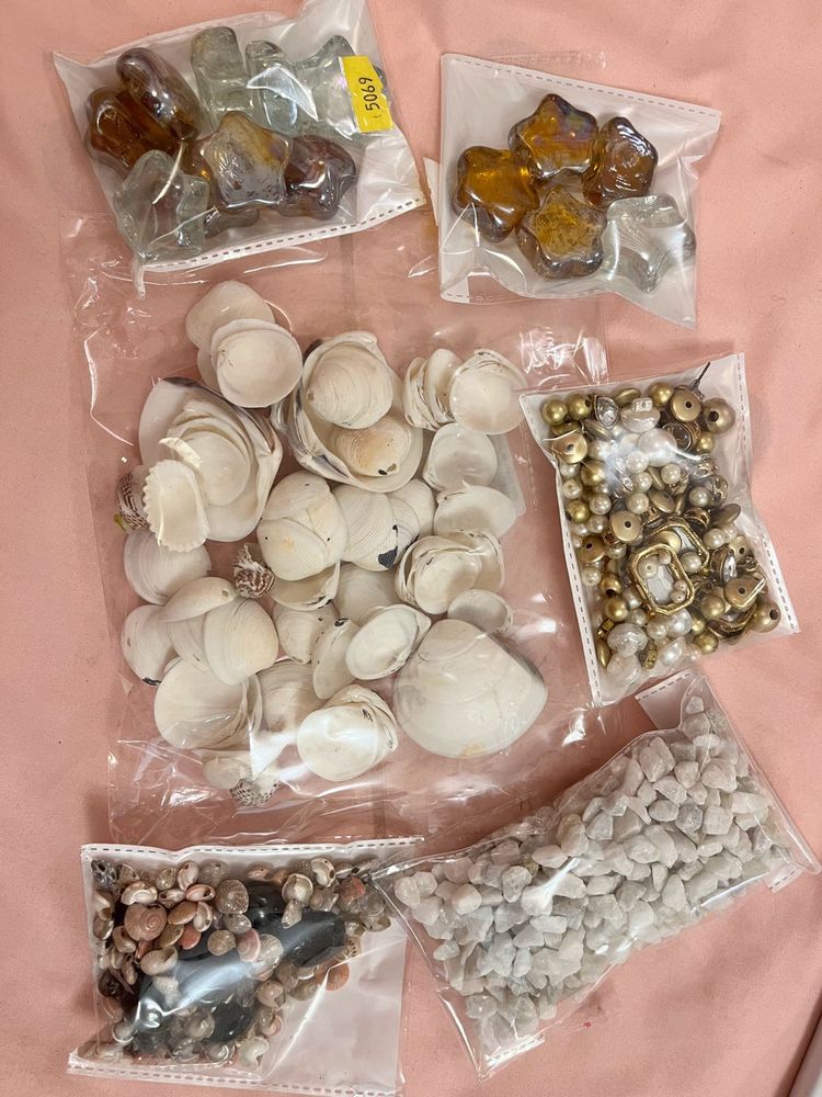 Beads And Shells For Craft