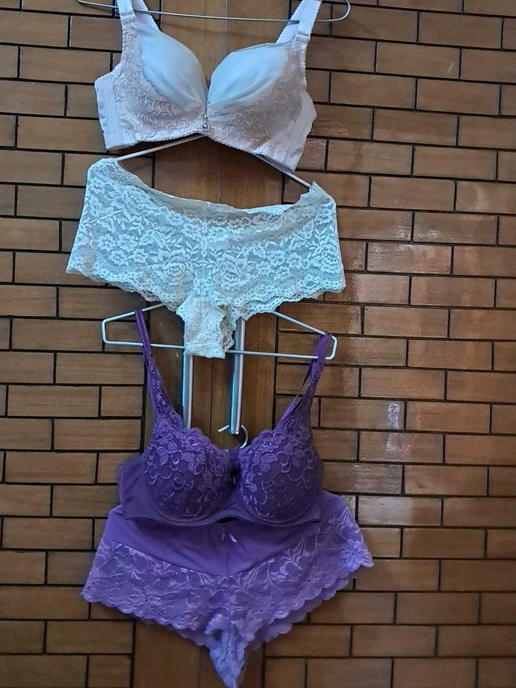 Premium  Quality  Bra N Panty In Imported Fabric