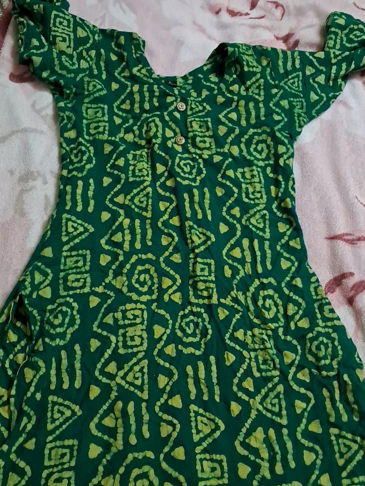 Green Kurta