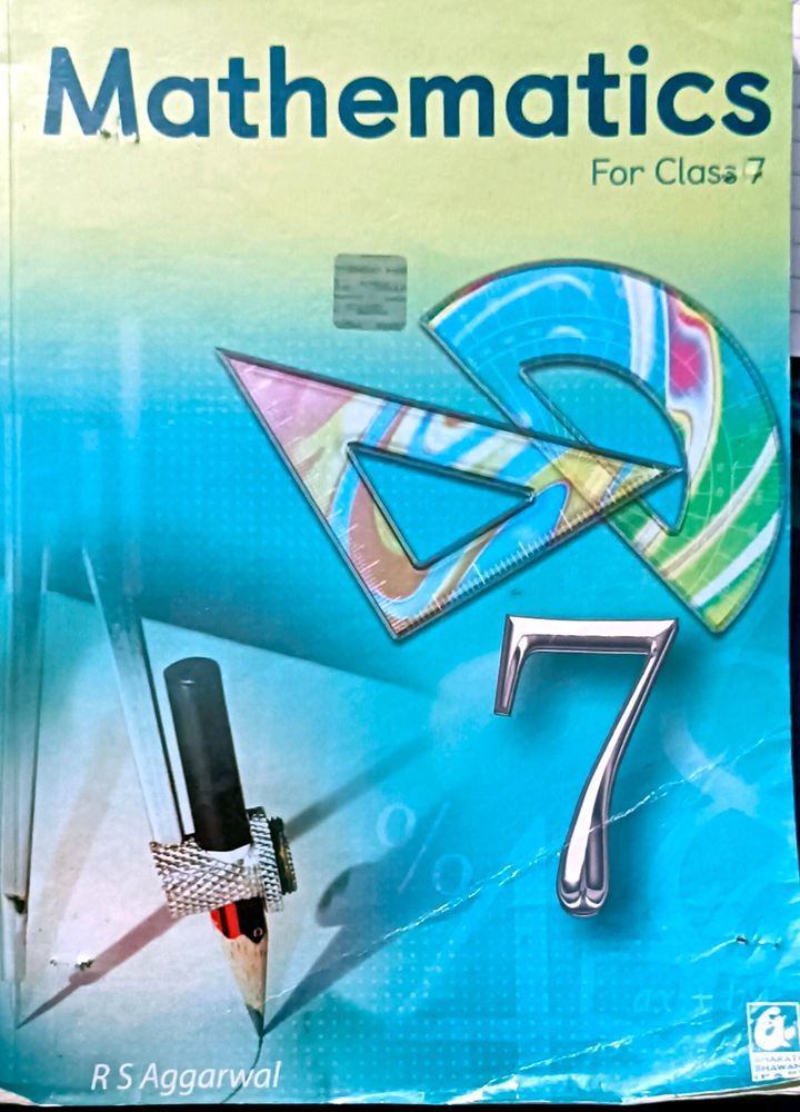 Rs Aggarwal Class 7 Maths Book.