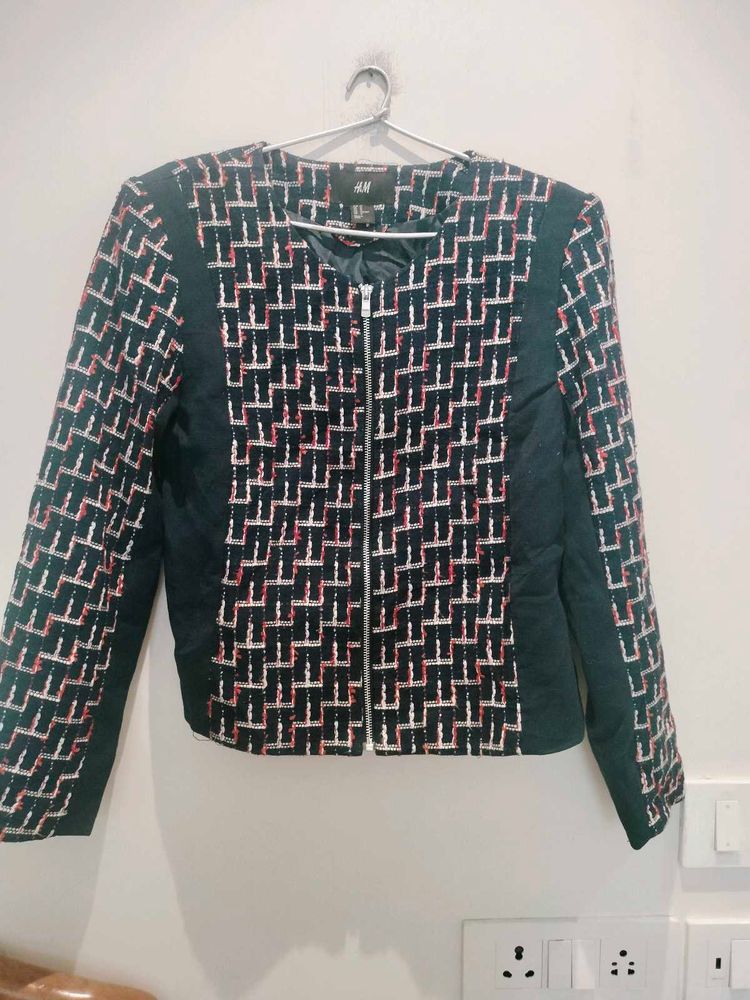 H&amp;M Chic Patterned Jacket for women