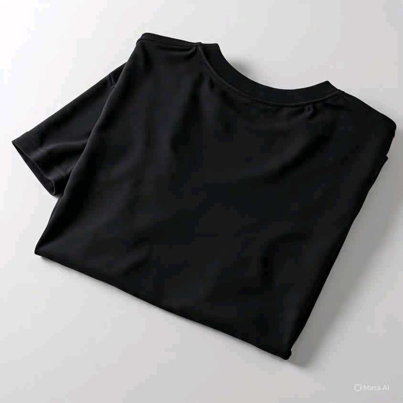 JOCKEY BLACK ROUND NECK T SHIRT