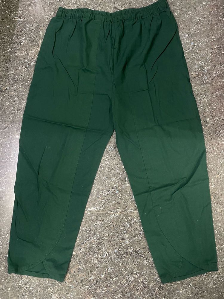 Green Kurti Pant Set
