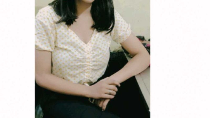 Cotton Drawstring Crop Top