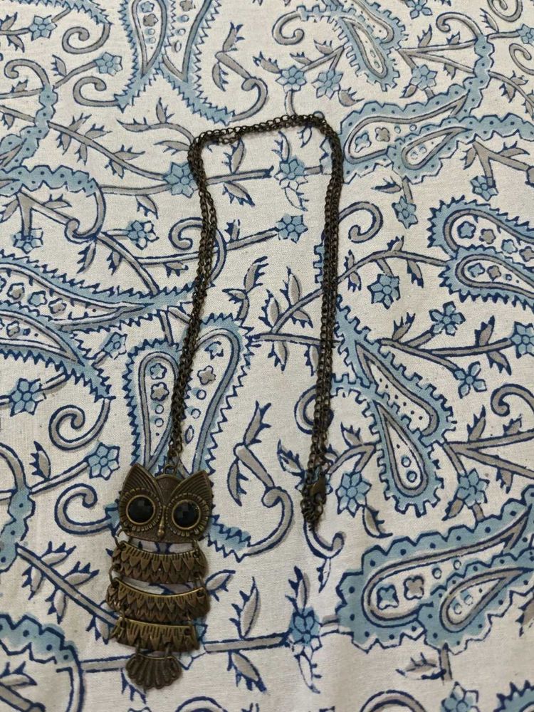 Owl Pendant Necklace
