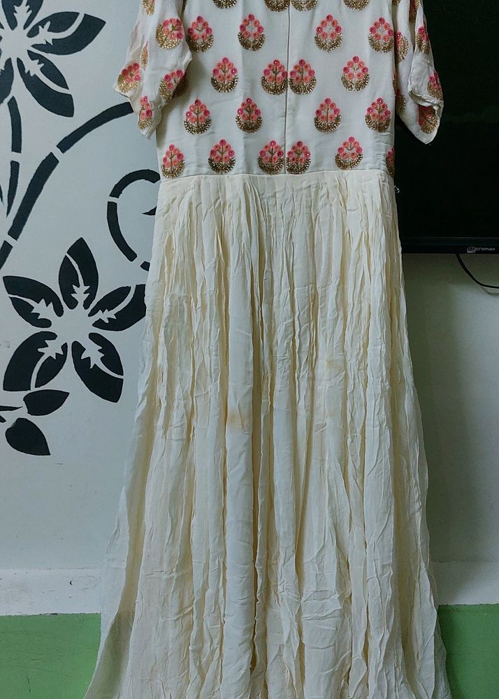 White Pink Dress