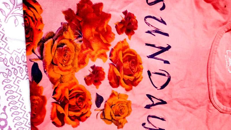 Floral Sunday tshirt